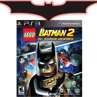 LEGO BATMAN 2: DC SUPER HEROES PS3 BRAND NEW SEALED OFFICIAL HERO GAME 