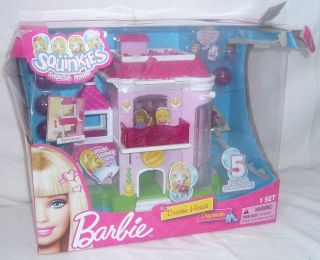 Squinkies Barbie Dream House Dispenser with 5 Exclusive Squinkies 
