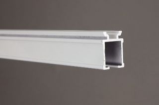 New 12 ft Curtain Track Kit White, Ceiling/Wall Mount