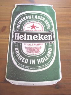Heineken Lager metal Beer Sign