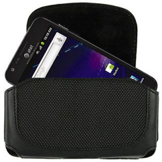 Black belt clip pouch case for Samsung Galaxy S 2 II Skyrocket i727 AT 