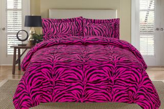 pink zebra bedding in Bedding