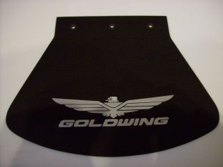 GL1800 Goldwing Bike Trike or Trailer Mud Flap Silver Decal