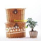   Fashion Front Basket for Bike Bicycle WILLOW WICKER Hand Woven