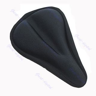 New Silicone Thick Soft Gel Bike Bicycle Saddle Seat Cover Cushion Pad 