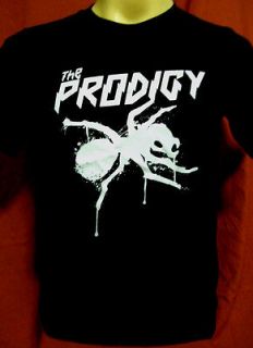 The Prodigy band design punk rock men women black t shirt size XL