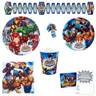 Marvel SUPER HERO SQUAD Birthday PARTY Supplies ~ Create your SET 