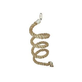 Cage Co. Large Sisal Rope Boing Bird Toy with Bell HB562