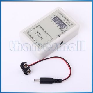 Portable 4 digit Display Wireless Frequency Counter Test Range 250Mhz 