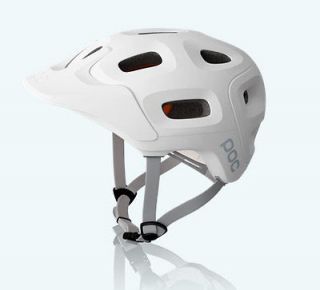 Poc Trabec Mountain Bike MTB Cycling Helmet   White   M / L