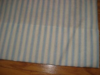   AND WHITE TICKING STRIPE CURTAINS BY COUNTRY CURTAINS,2 PANELS,GUC