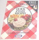 Book Red Plaid   Better Homes and Gardens Quick & Easy Cookbook