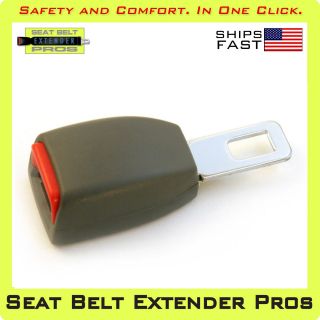 Click In Seat Belt Extender Type B, 1 tongue, grey