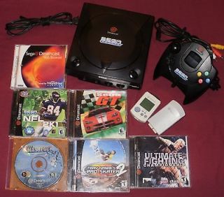 Rare Sega Dreamcast Sport Edition Black Console Bundle 16 games 