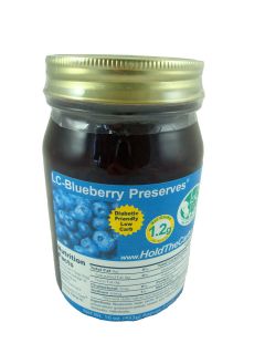 Blueberry Fruit Preserves, jam, jelly   *No Sugar Added* Diabetic 