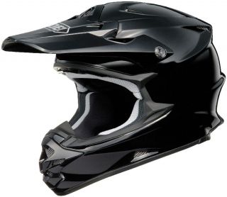 Shoei VFX W Black Medium Dirt Bike Motocross MX Helmet Snell Med Md M