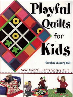Fun Playful Quilts for Kids Baby Quilt Pattern Book NEW