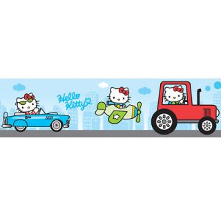 Hello Kitty Wall Paper Border Sticker  Kidsroom decor Border 4m 1Roll