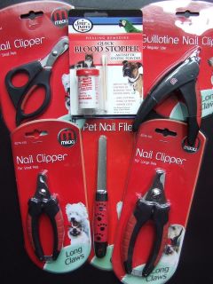 MIKKI NAIL CLIPPER/FILE S​MALL LARGE DOG NUTS ABT MUTTS