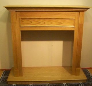 CFM Wall Cabinet for Gas Fireplace Insert   36in., Honey Oak, Model 