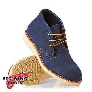 Red Wing Chukka Mens Boots   Blueberry Muleskinner