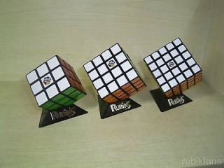 NEW Original Rubiks Cube Set (3x3,4x4 ,5x5) with Stand