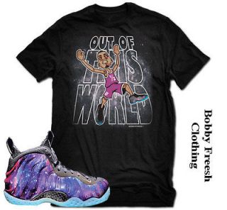 BOBBY FRESH OUT OF THIS WORLD FOAMPOSITE GALAXY 1 SHIRT AIR MAG YEEZY