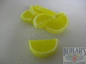 Cavalier Candies Fruit Slices Lemon flavor jelly candy 1 pound