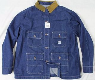 Vintage Pointer Brand Denim Barn Chore Jacket Unlined USA Work Wear 