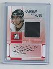 2008 09 ITG Heroes and Prospects Jersey Autograph Karl Alzner Silver 