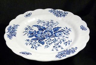 Booths Peony Blue Dinner Plate England A8021