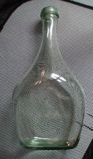 Paul Masson Vineyards Saratoga glass bottle wine decanter container 