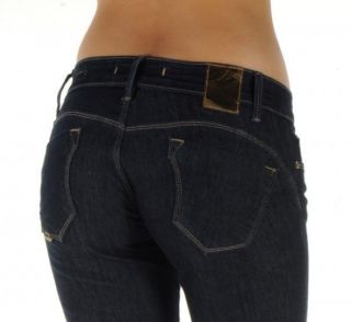 NEW SALSA Womens Jeans Blue Wonder Slim Push Up Skinny Sizes 28 30 32 