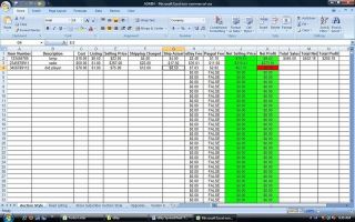  Fee Excel Selling Tool Profit Calculator Program FREE UPDATES
