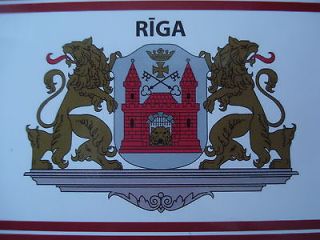 Coat of arms of Riga Latvia Pocket Calendar 2013