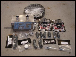 Blackworks Oil Catch Can Breather Kit Integra Civic  10AN Lines 
