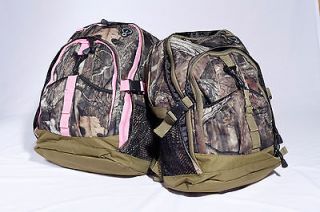 Backpacks 17 Mossy Oak CAMO Pink or Green Back to School College 
