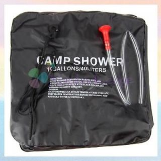 Portable Outdoor Camping Shower Bag Solar Heated Water