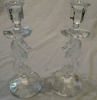 candlesticks in Glass