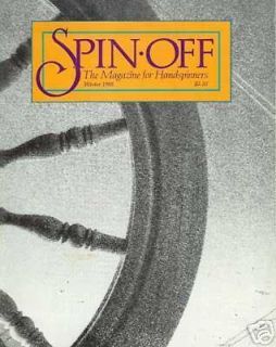 Spin off magazine winter 1988 lincoln, foxy locks; tam