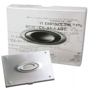 Oakley Icon Business Card Holder Case Bnib Aluminium Metal Display Gas 
