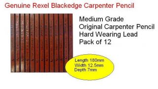 red carpenter pencils