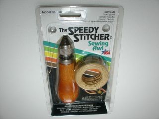 The Speedy Stitcher.Made in USA Sewing Awl.Quick stitch