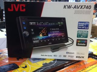 JVC KW AVX740 Car DVD Player BRAND NEW FREE SHIPPING!!!!