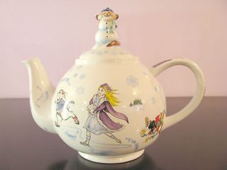 Newly listed Alice In Winterland Tea Pot. Lovely. Mint Cond. Unused in 