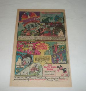 1980 NBC ad page ~Space Ghost,Captain Caveman,Hercul​oids,Flintston 