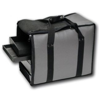 MEDIUM JEWELRY CARRYING CASE GREY TRAVEL CASE & JEWELRY TRAYS & LINERS