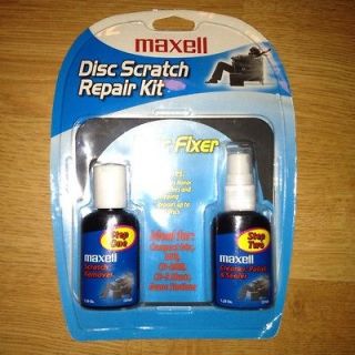 NIP Maxell Disc Scratch Repair Kit DVD,Game,CD,CD​ ROM