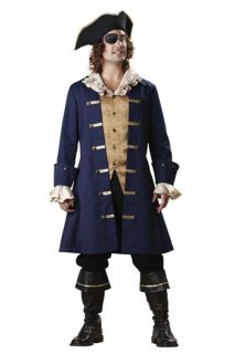 PIRATE CAPTAIN CUTTHROAT HALLOWEEN COSTUME High Quality Capn Outfit 