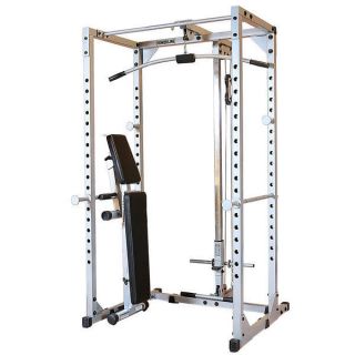 NEW Body Solid Powerline Power Rack & Lat Attachment